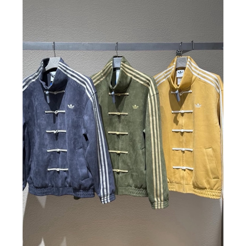 [PRE ORDER] ADIDAS CHEONGSAM 3.1 SUEDE JACKET JASTIP CHINA CNY CHINESE NEW YEAR TANG JACKET