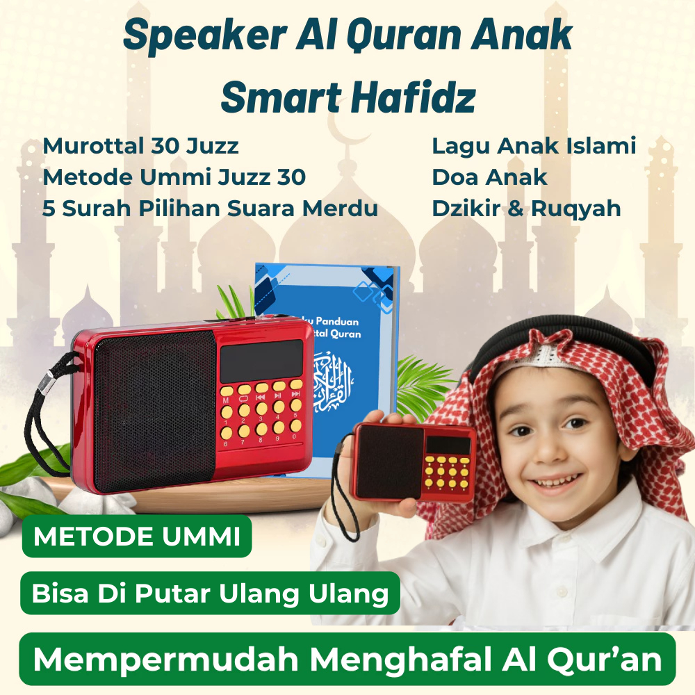 Speaker Murottal Quran Anak Metode Ummi Juzz Amma Anak