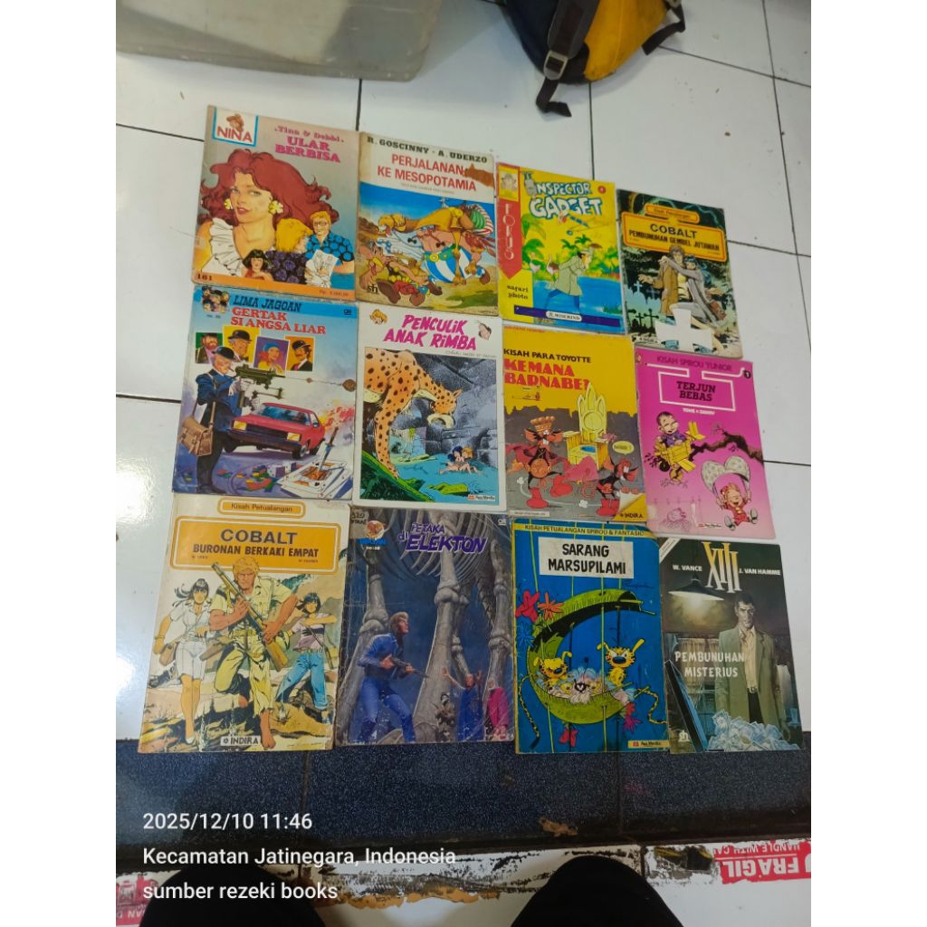 Komik Trigan Asterix Nina cobalt