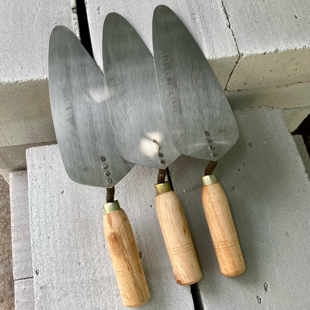 Sendok Semen / Cetok GALUR ASLI 25cm - Cetok Tukang Bahan Baja Galur Asli