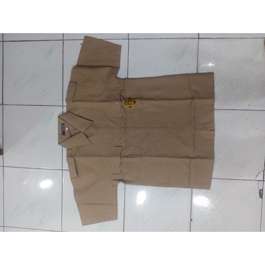 baju skolah pramuka(Rapilo) smp/ SMA