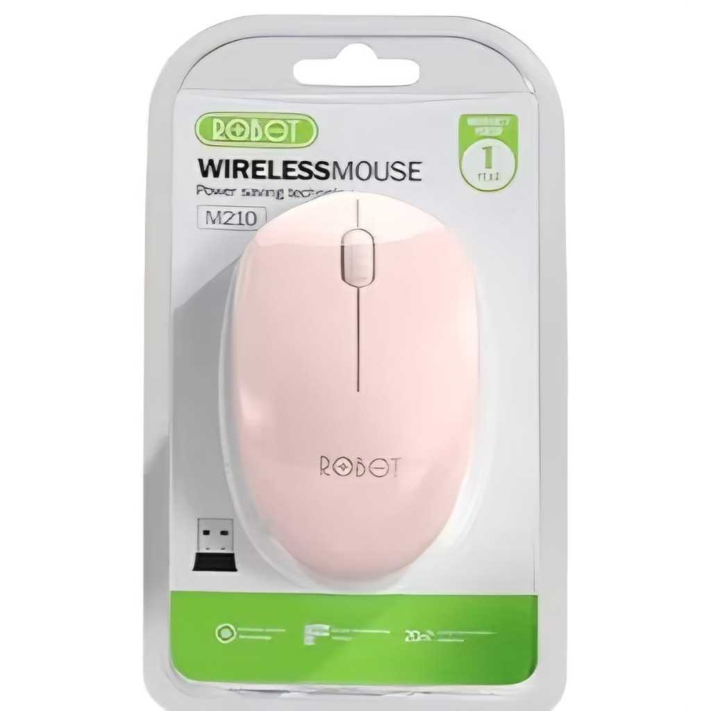 Mouse Robot M210 Wireless Pink USB