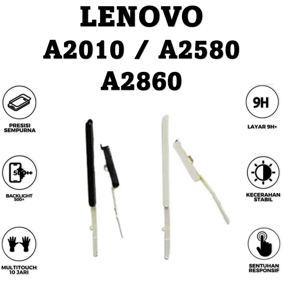 Tombol Luar ON / OFF + Volume Lenovo A2010 / A2580 / A2860 Original
