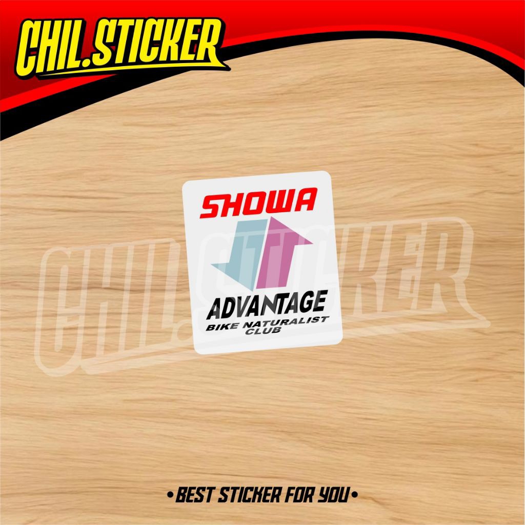 STIKER SHOCK SHOWA ADVANTAGE sticker showa shock