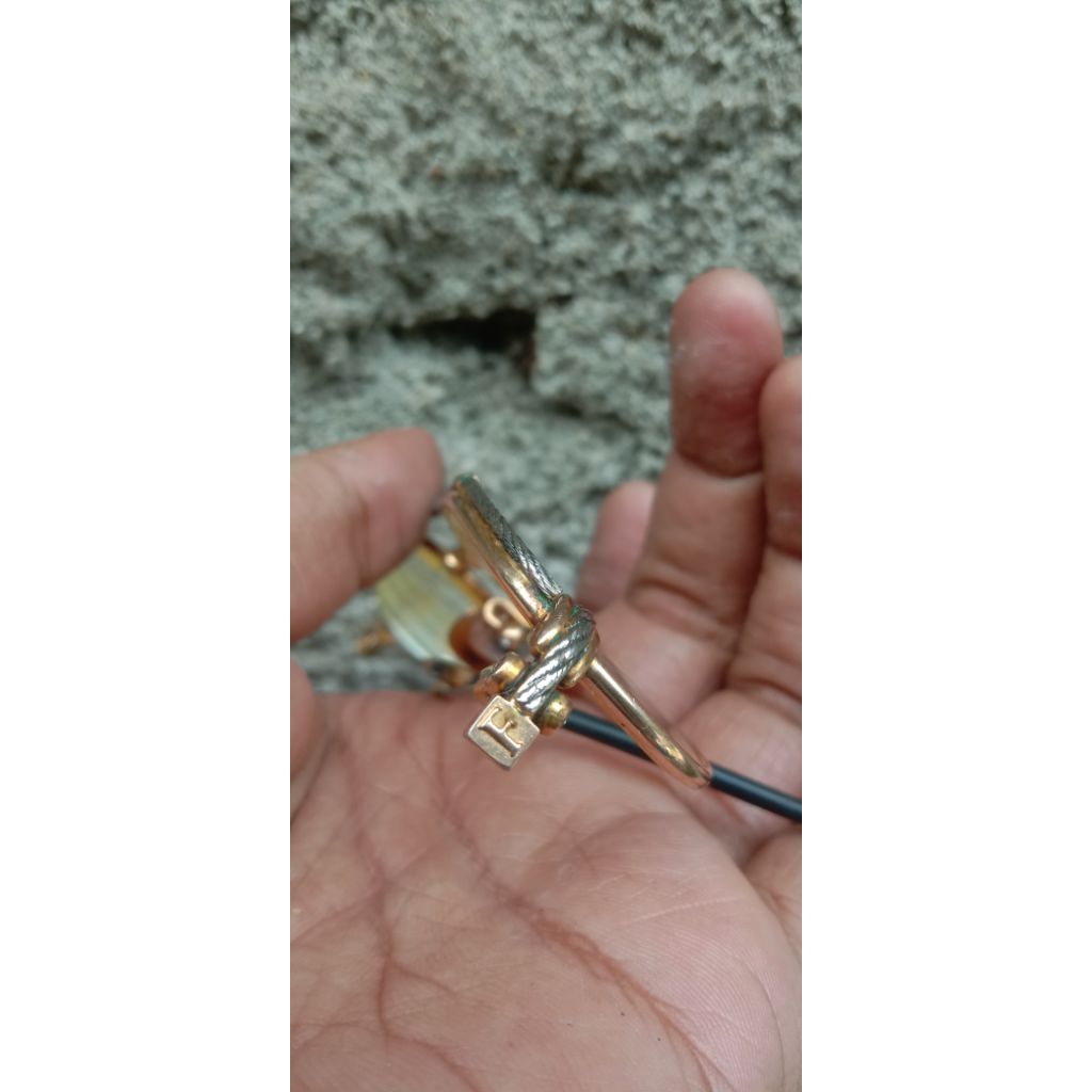 kacamata Fred vintage 23k gold plated