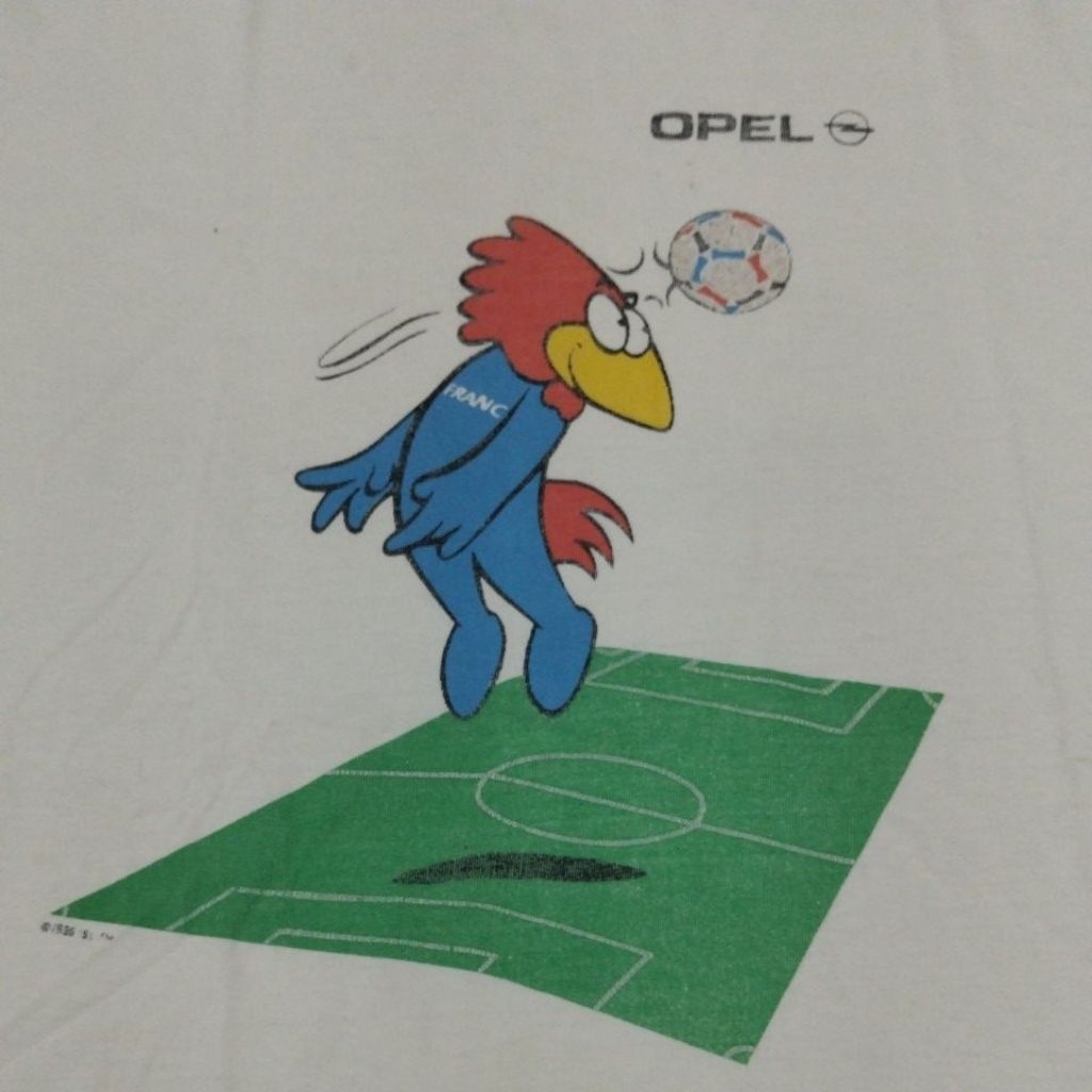 kaos bekas vintage France98