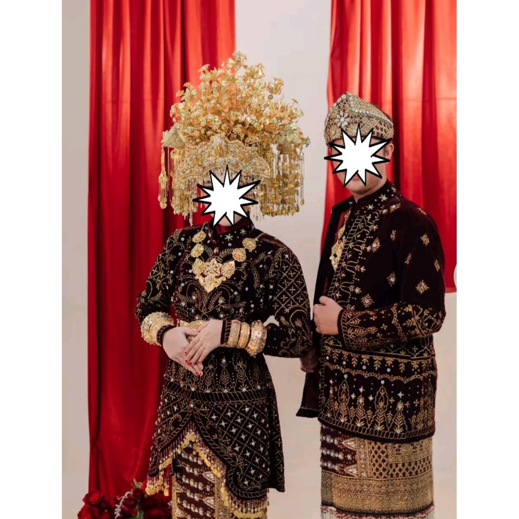 Baju Pengantin Bordir Palembang
