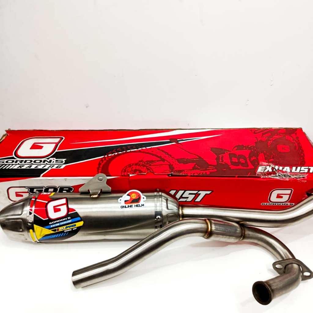 Knalpot GORDON Stainless WR155 WR 155 PRO SERIES Bore Up Standar