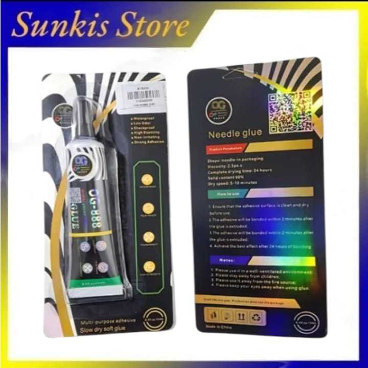 Lem LCD OG Super Perekat Layar Handphone Lem LCD Hitam Bening