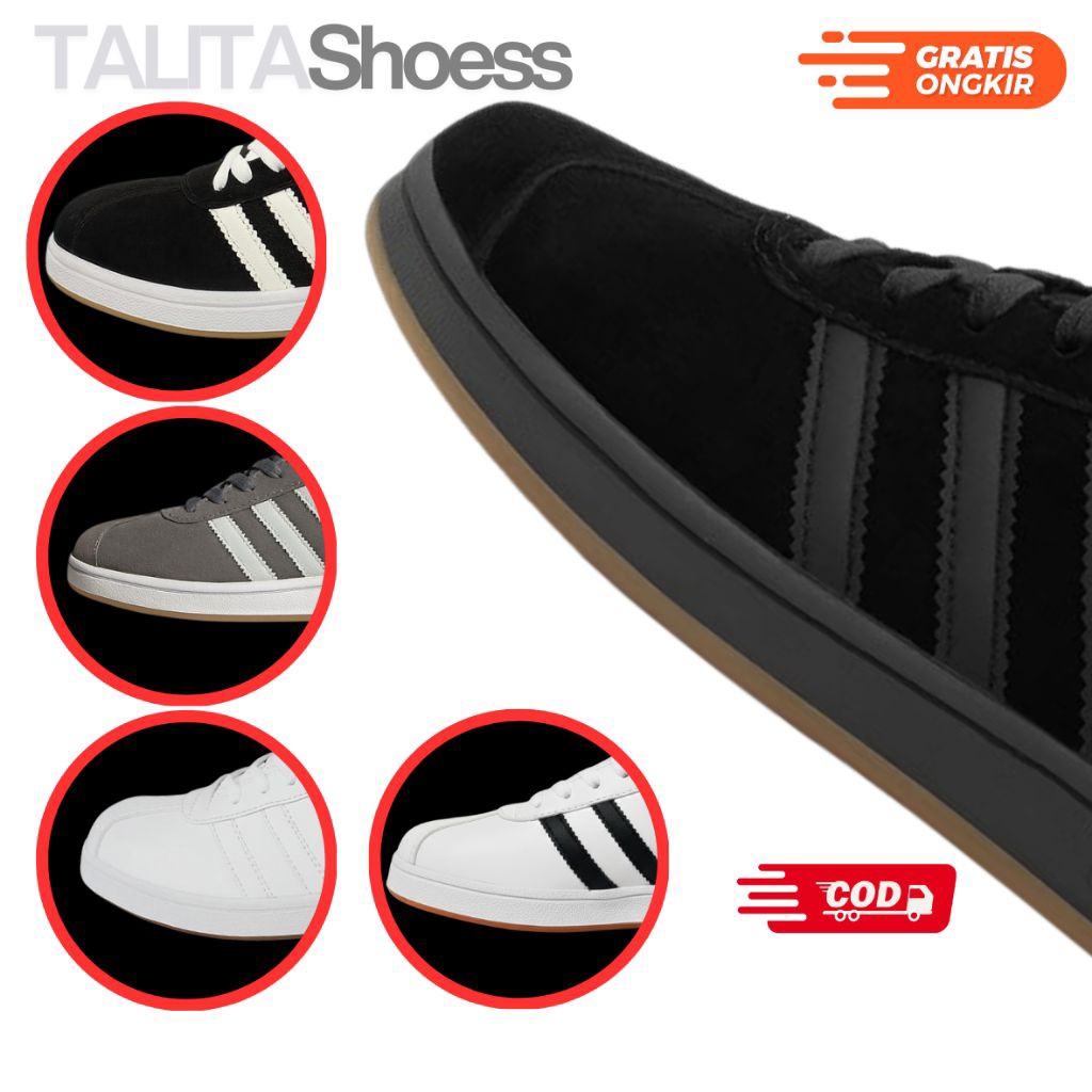 Gejol SEPATU PUTIH spatu casual pria wanita shoes snikers