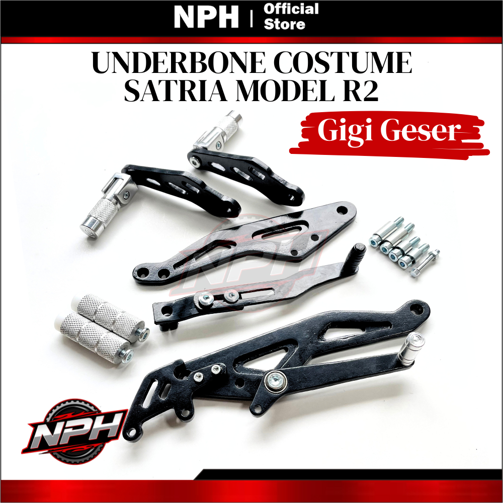 Underbone Satria Fu Karbu & Injeksi Custom Ub Ngrt R2 Anti Karat Tahan Goresan Premium