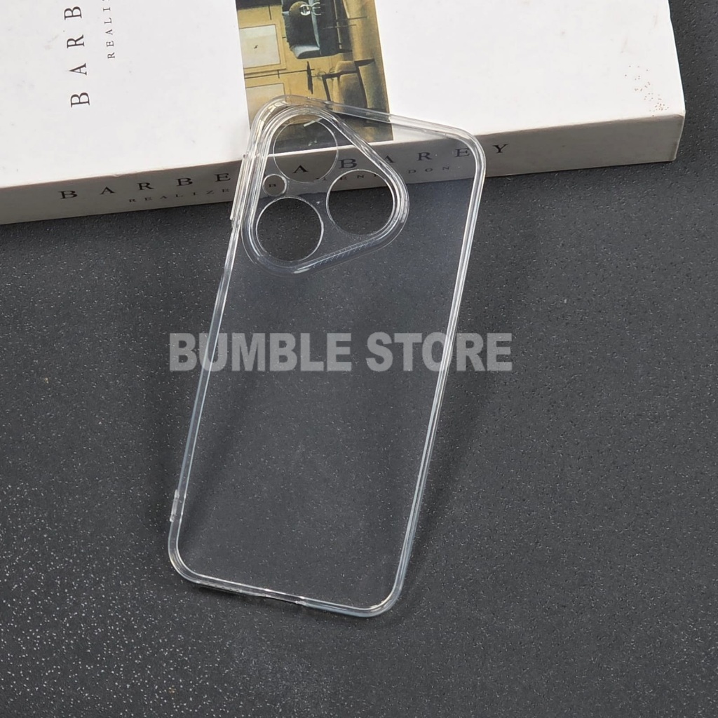 Bumble - Huawei Pura 80 Huawei Pura 80 Pro Huawei Pura 80 Plus Softcase Clear Case Bening 2.0mm Case