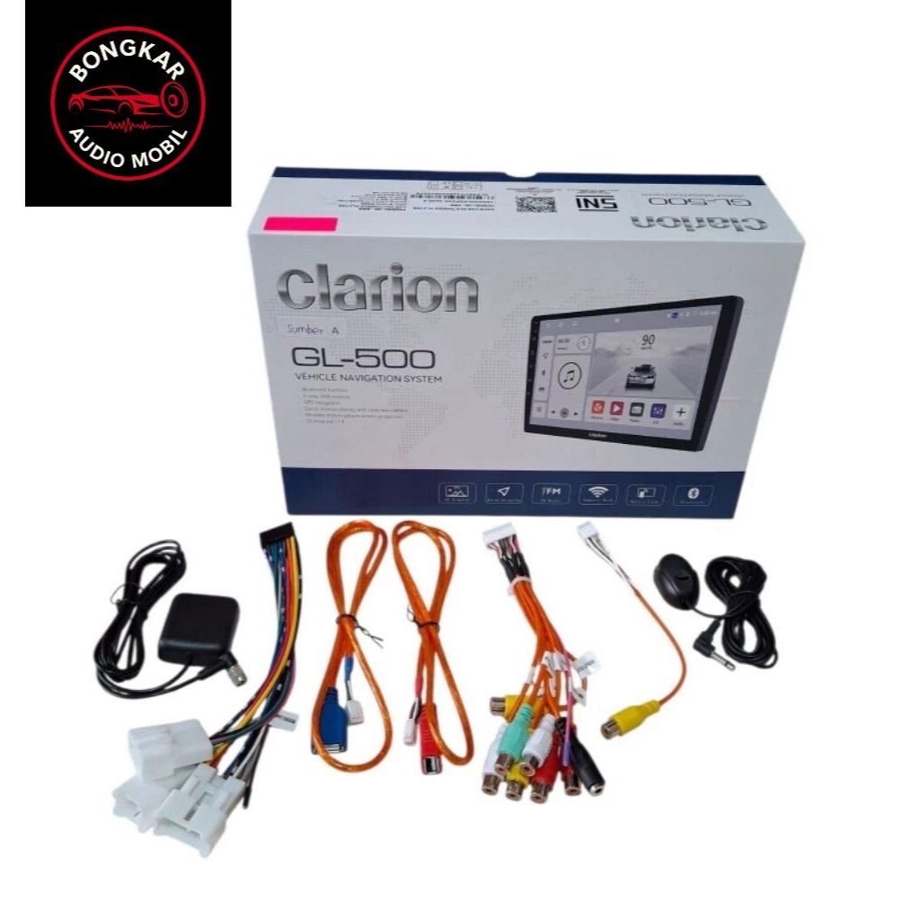 HEAD UNIT ANDROID CLARION GL-500/GL500 RAM 4/64GB 9 & 10 INCH - 10 INCH, HU ONLY