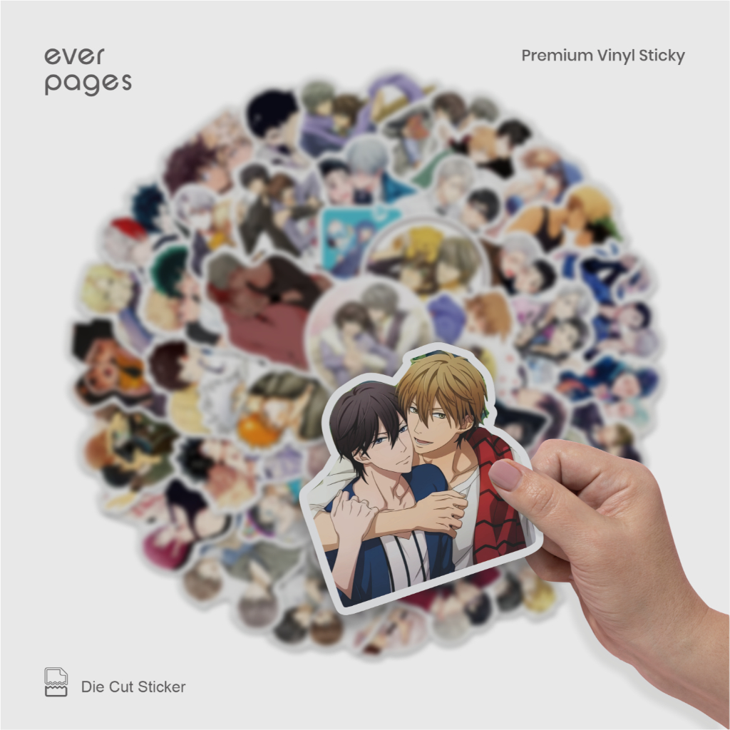 (50 Pcs) Sticker Manga/Anime Dakaretai Otoko No.1 ni Odosareteimasu (Dakaichi) sticker pack