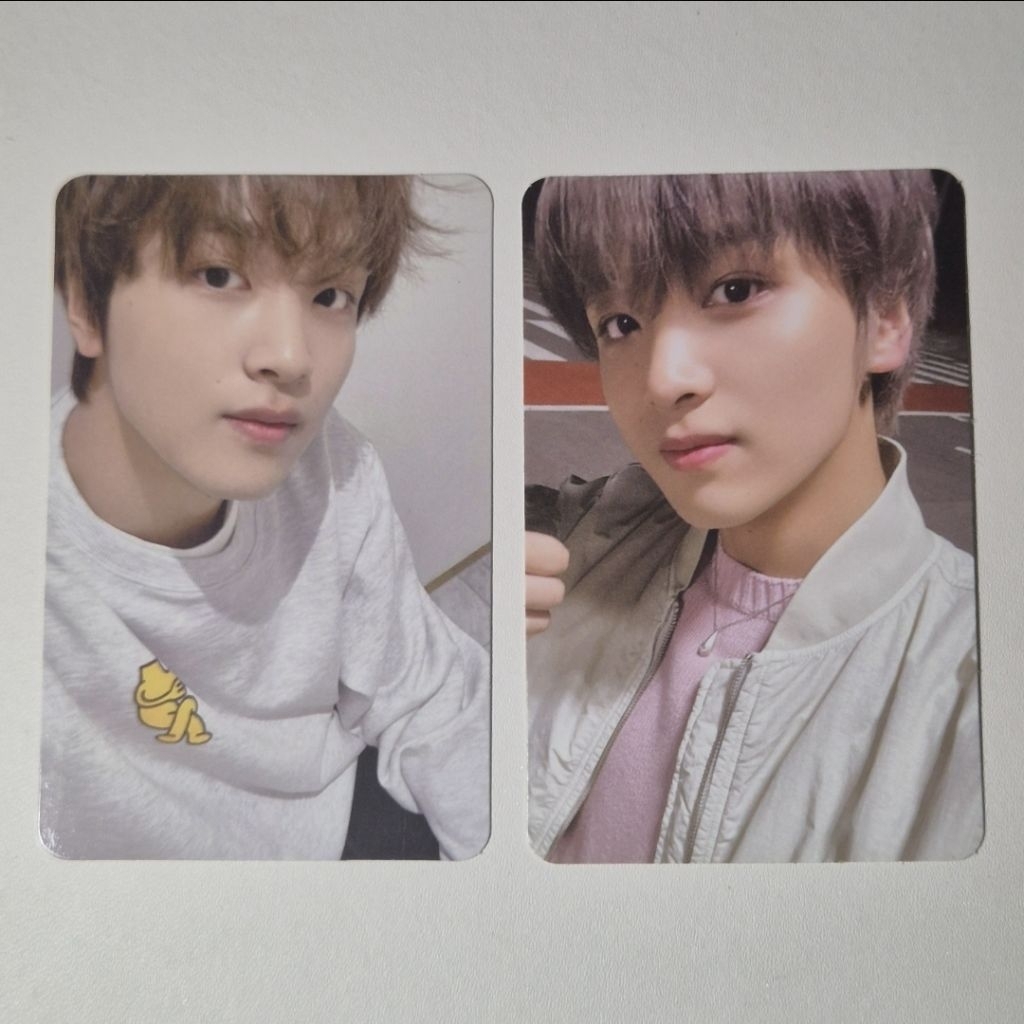 PC NCT HAECHAN OFFICIAL CAFE TRADING CARD TC UNIVERSE SANRIO FACT CHECK // mangap cardigan