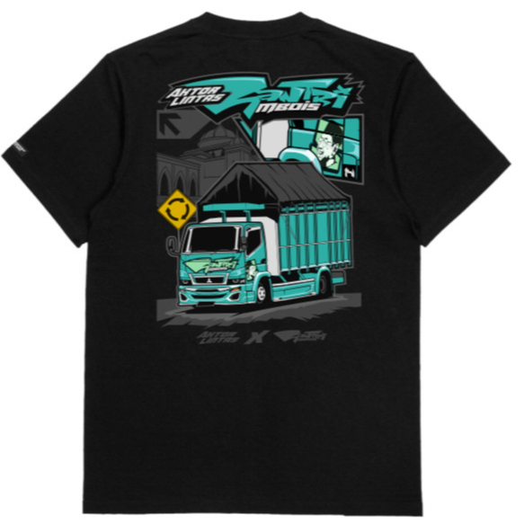 KAOS TRUK AKTOR LINTAS SANTRI MBOIS | KAOS TRUK TERBARU, BAHAN KATUN COMBED