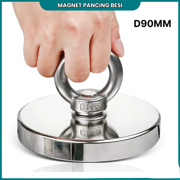 Magnet Strong Neodymium Magnet Model Cincin N35 Super Kuat Ukuran D42 D55 D90mm