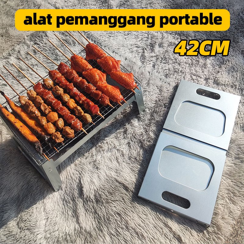 Alat Panggang Kompor Gas - Panggangan Pemanggang Sate Dan Sosis Bakar Alat panggangan ikan sosis aya