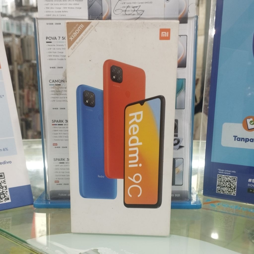 [Bekas] Dus Hp Redmi 9C M2006C3MG - Kotak Kardus Lama - Kondisi Sesuai Foto - 0ri9inaI