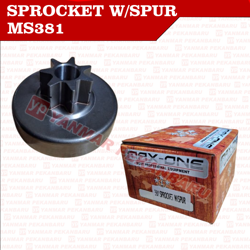 MS381 381 038 Sprocket With Spur Mesin Chainsaw Senso Sinso STIHL
