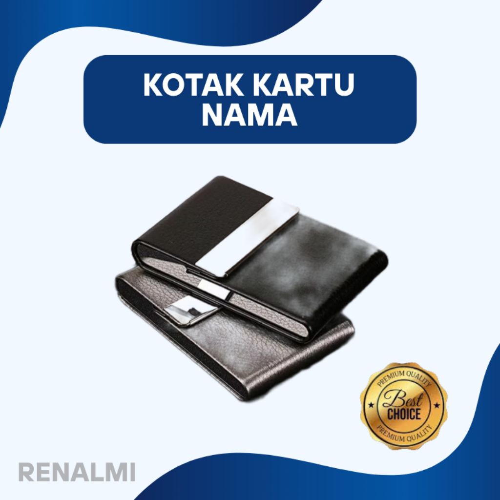 Kotak Kartu Nama / Kotak Rokok Bahan Kulit - Leather Case