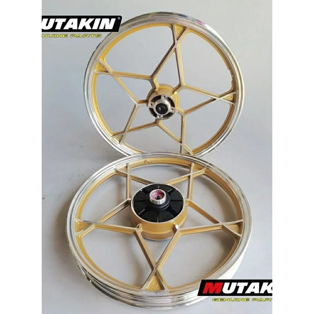 Velg Mutakin bintang RX King RXK RXZ THUNDER 125 RGR 150 ukuran 160 depan belakang ring 18