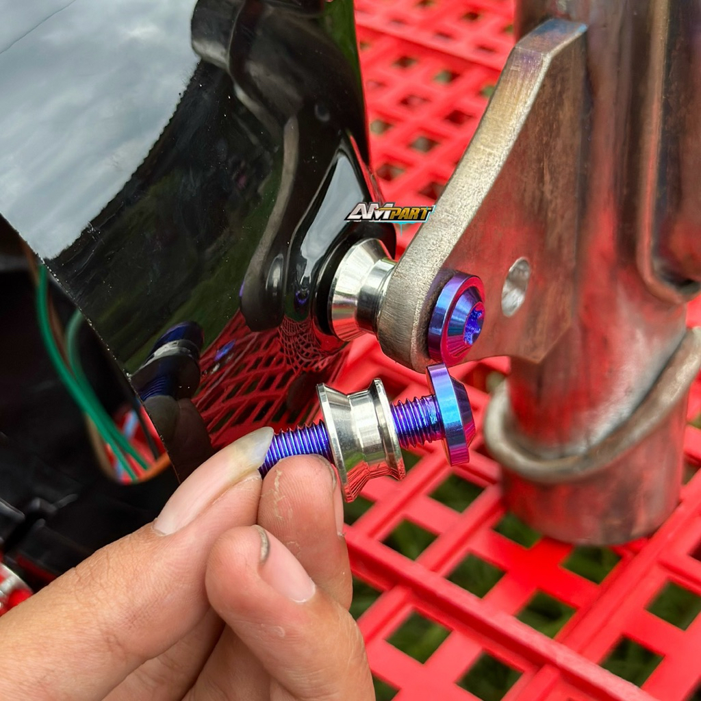 RING GANJEL BATOK CD YL STANLISH RING LAMPU BATOK CD YL SET BAUT TITANIUM