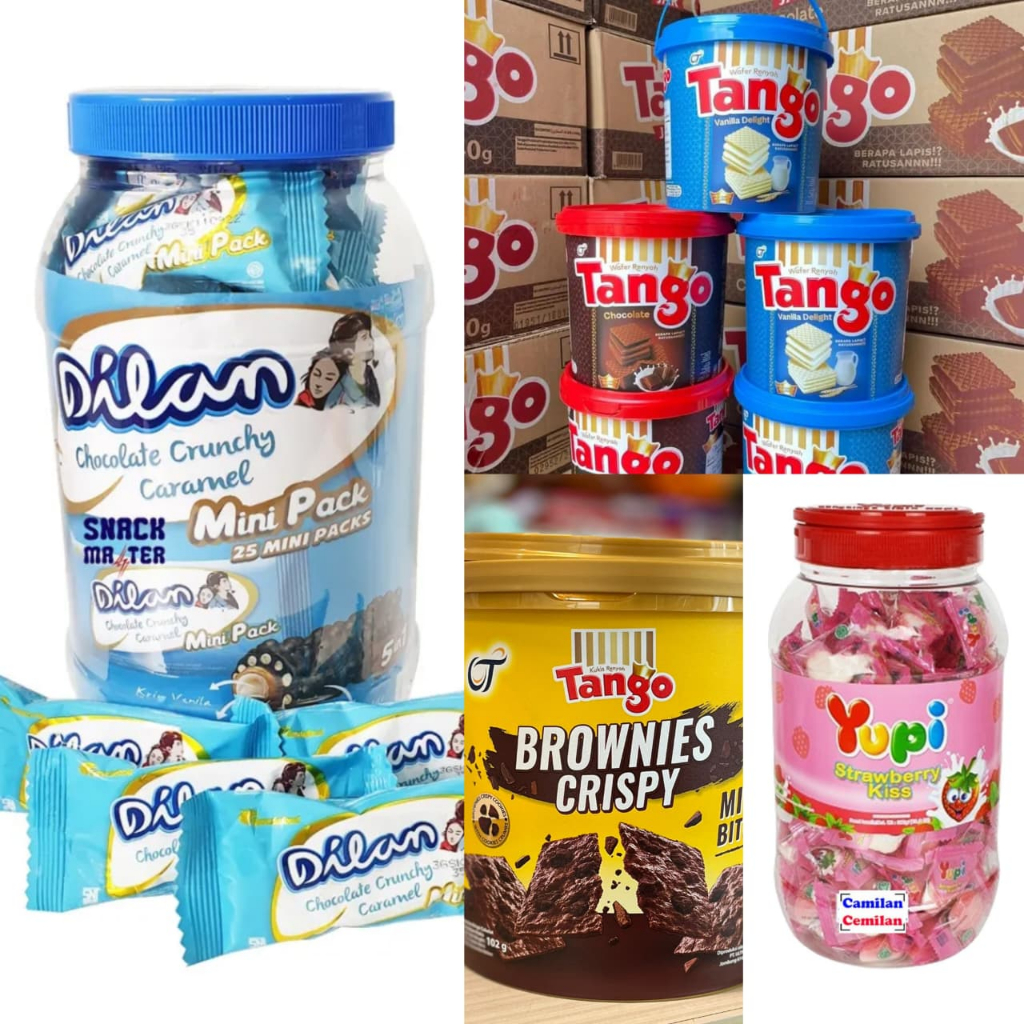 RR - COKLAT DILAN TOPLES KARTONAN DAN ANEKA MACAM JAJAN LAINNYA