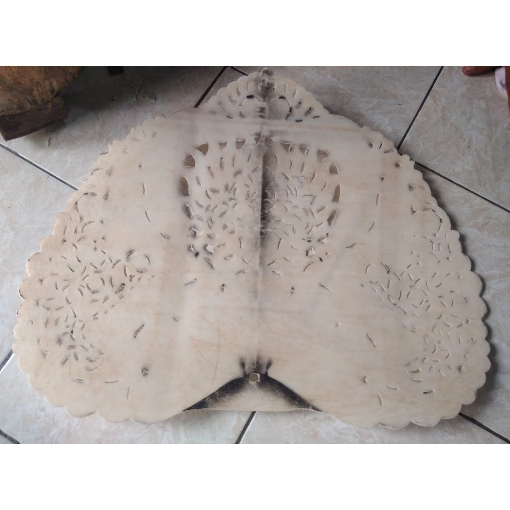 Jamang putihan Bahan Drem tetes UK 50cm