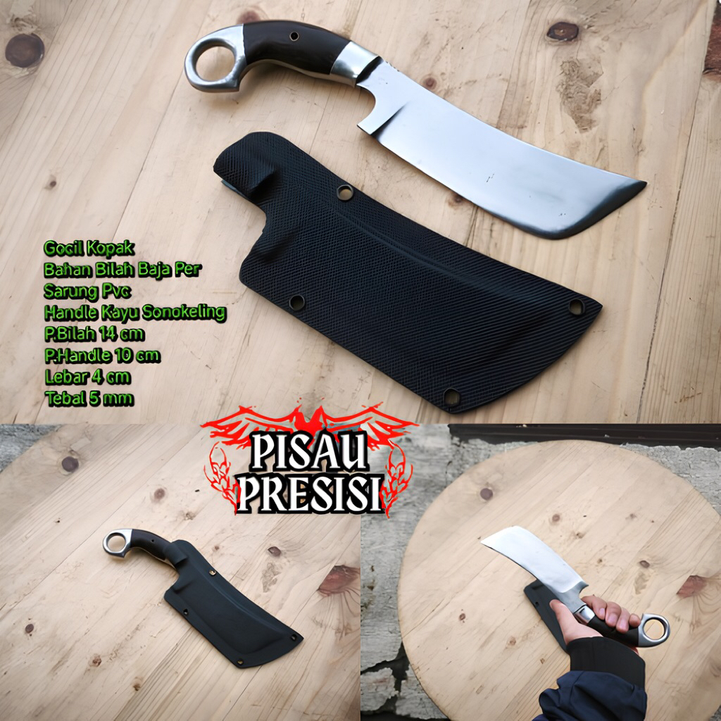 Presisi Gocil Kopak Baja Per Asli Sarung Pvc Terbaru Berkualitas