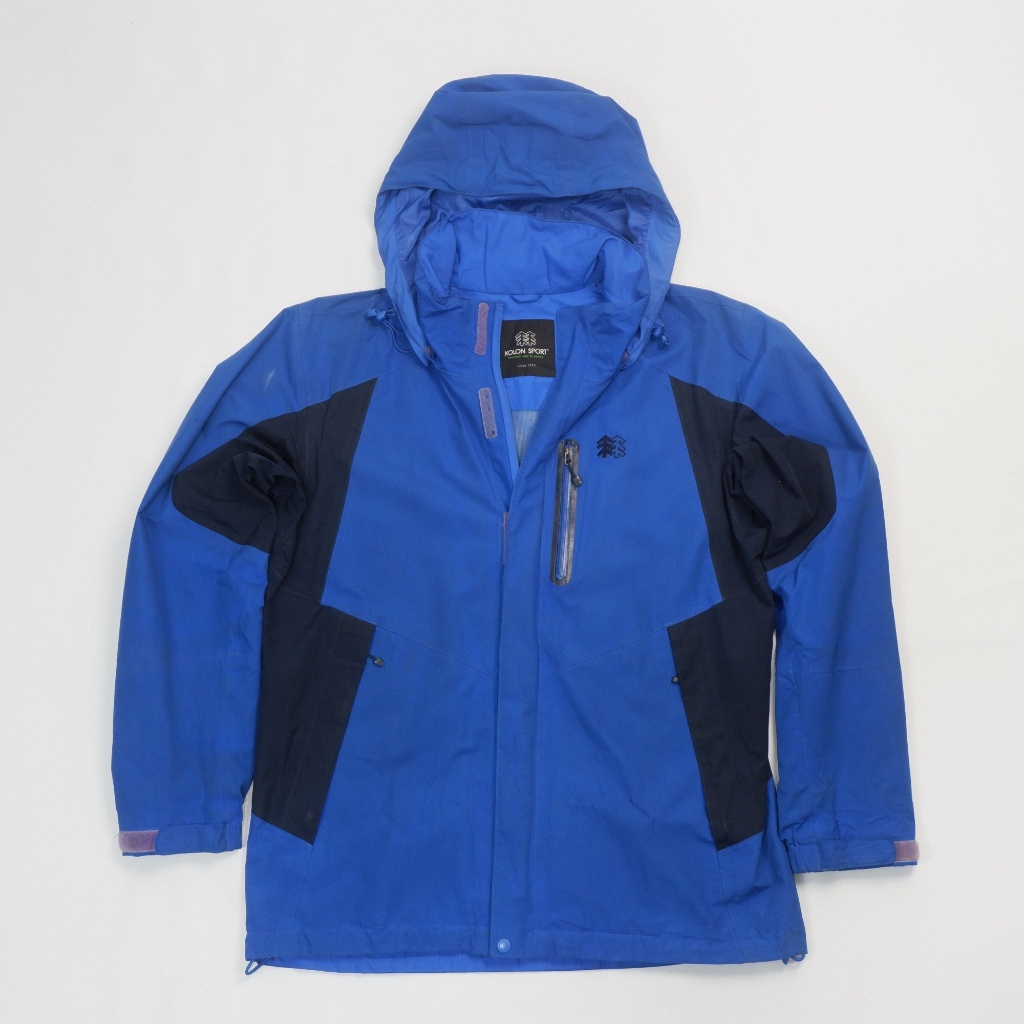 KOLON SPORT GORE-TEX Performance Shell Jacket - Blue/Navy - Preloved