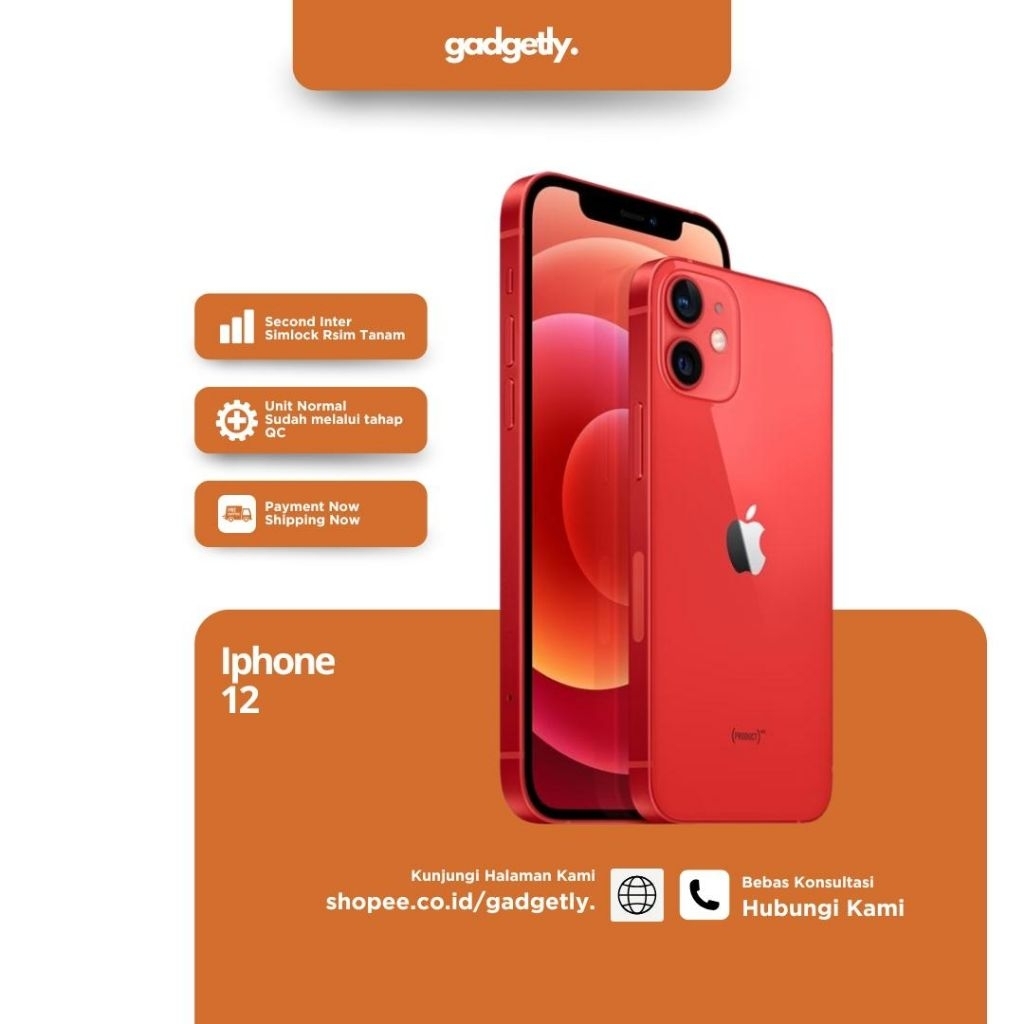 iP 12 Second Inter Original 128GB/256GB