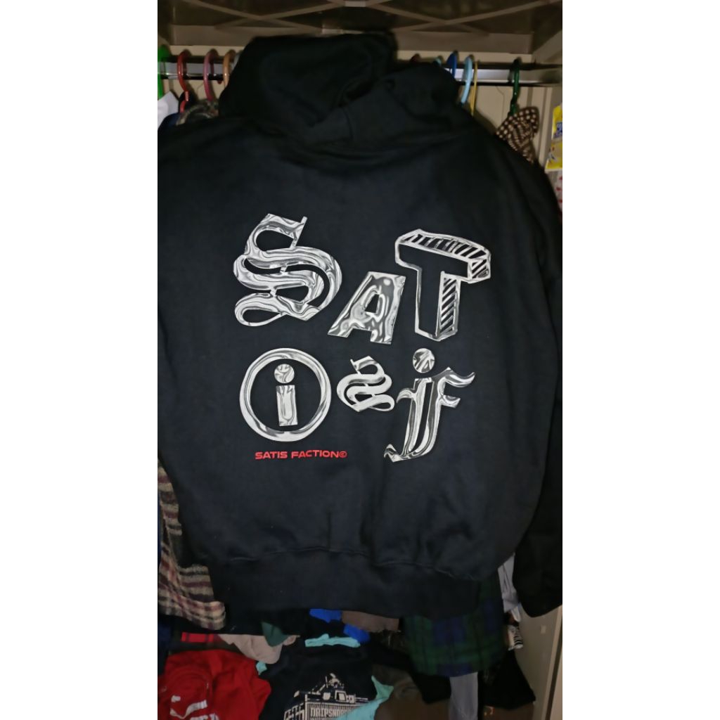 Hoodie Satisfaction Size M original 100%