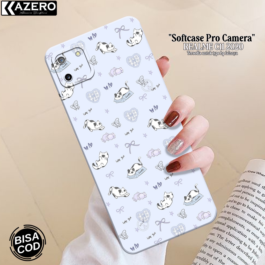 Case REALME C11 2020 - Fashion Case Kartun - Softcase REALME C11 2020 - Silikon Pro Camera - Kesing 