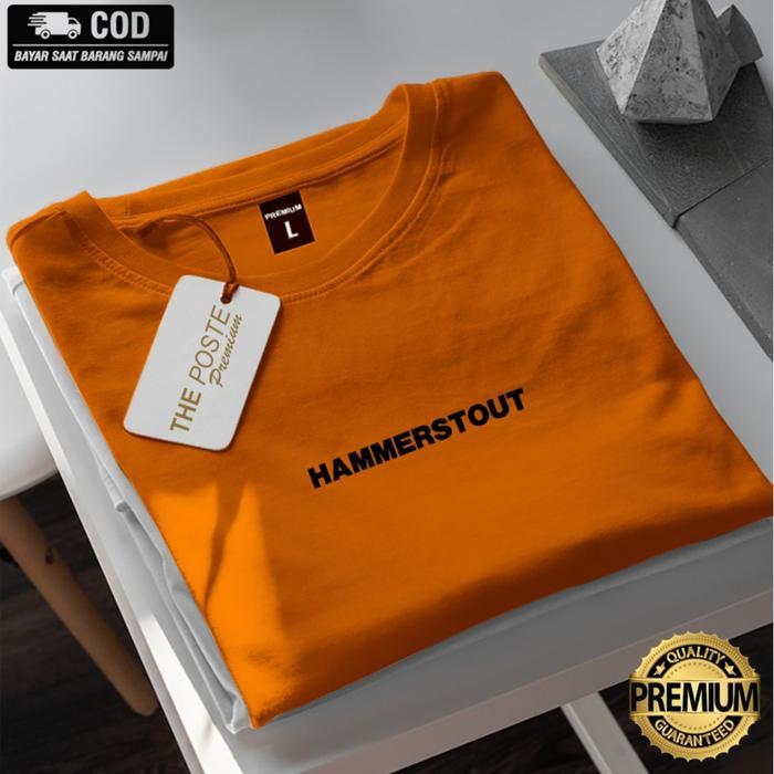 Kaos Distro Hammerstout Unisex Cotton Premium