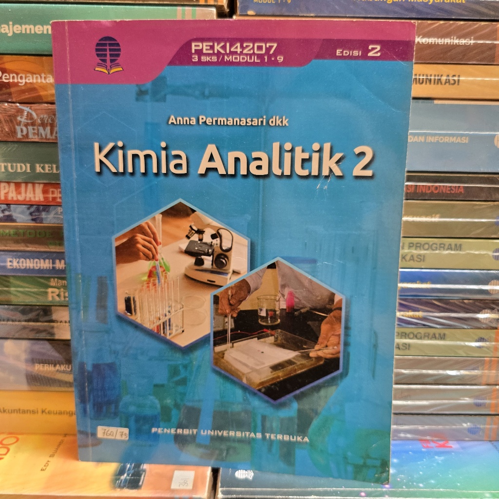 BUKU UNIVERSITAS TERBUKA - KIMIA ANALITIK 2 EDISI 2