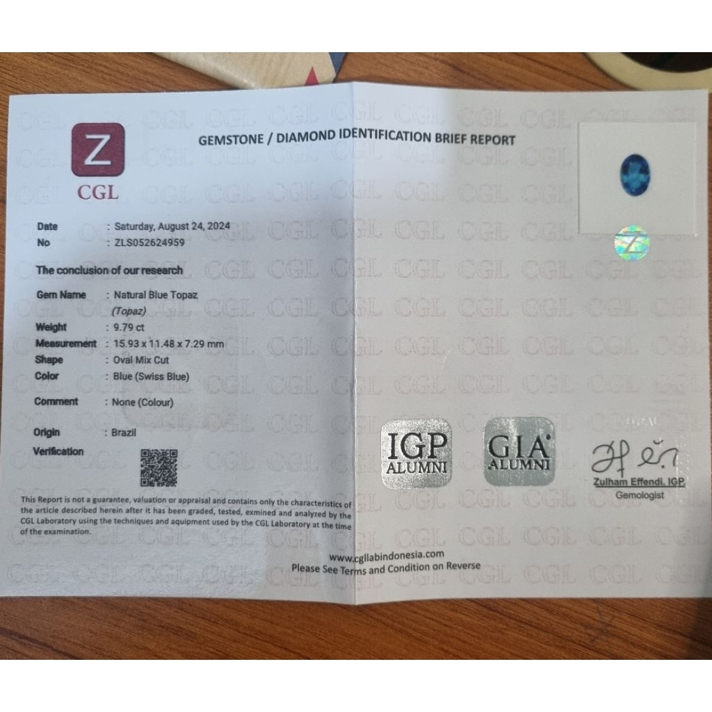 Blue topaz swiss (Topaz Elektrik)