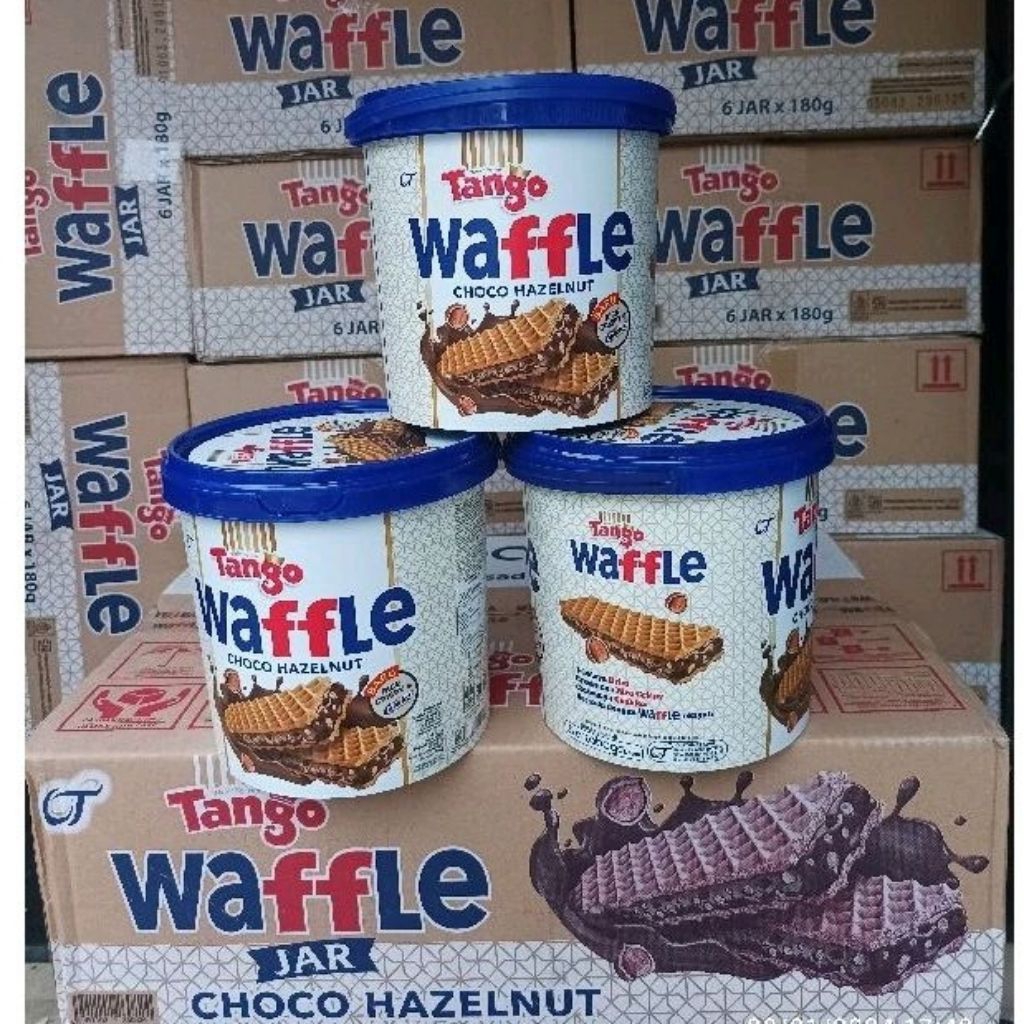 Promo Wafer Tanggo Waffle Timba 1 Dus Isi 6 Kaleng//Promo Wafer Tango waffle Termurah
