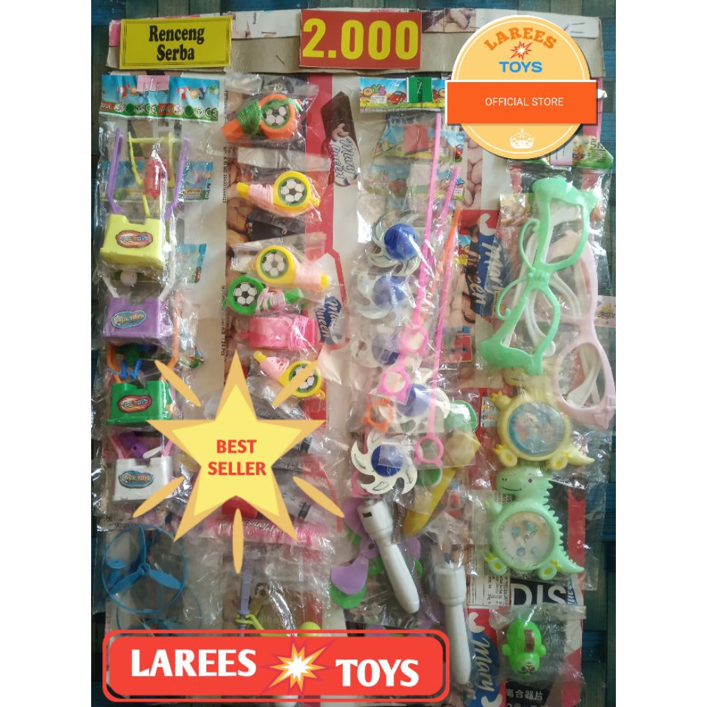 Mainan Rentengan Serba 2000 Siap Jual