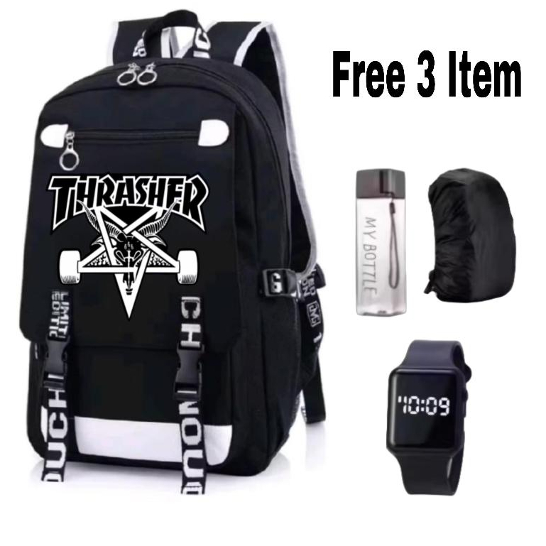 tas karakter Thrasher-tas ransel Thrasher anak