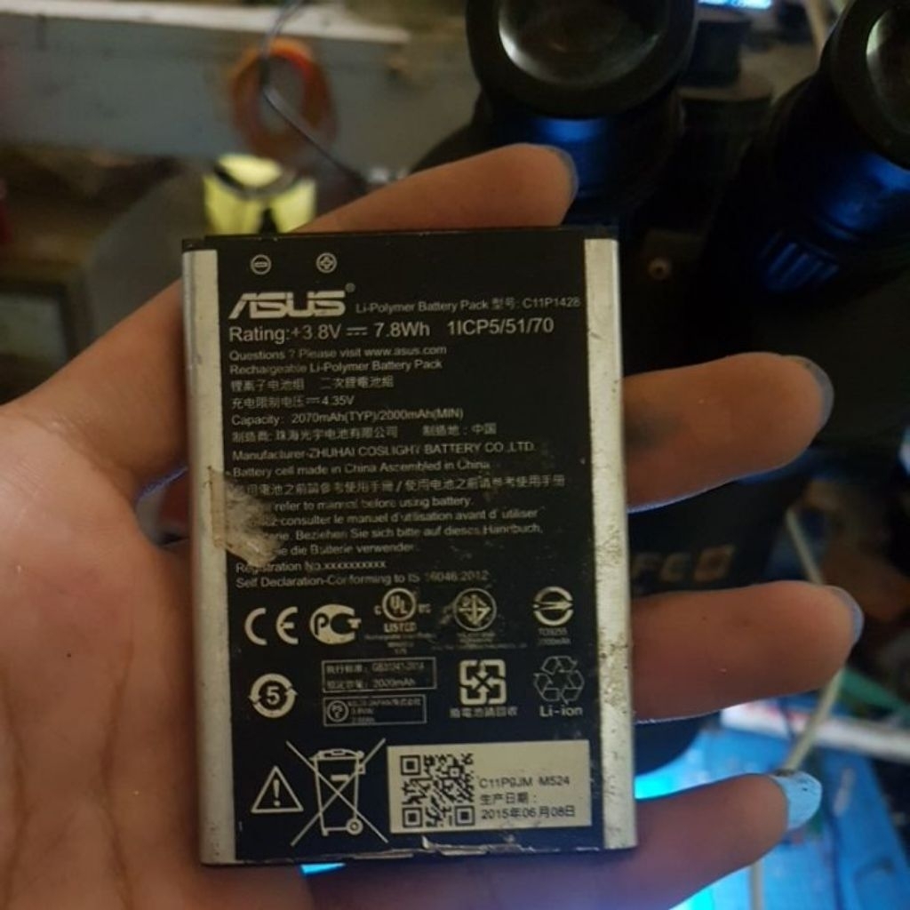 Baterai Asus Zenfone 2 Laser