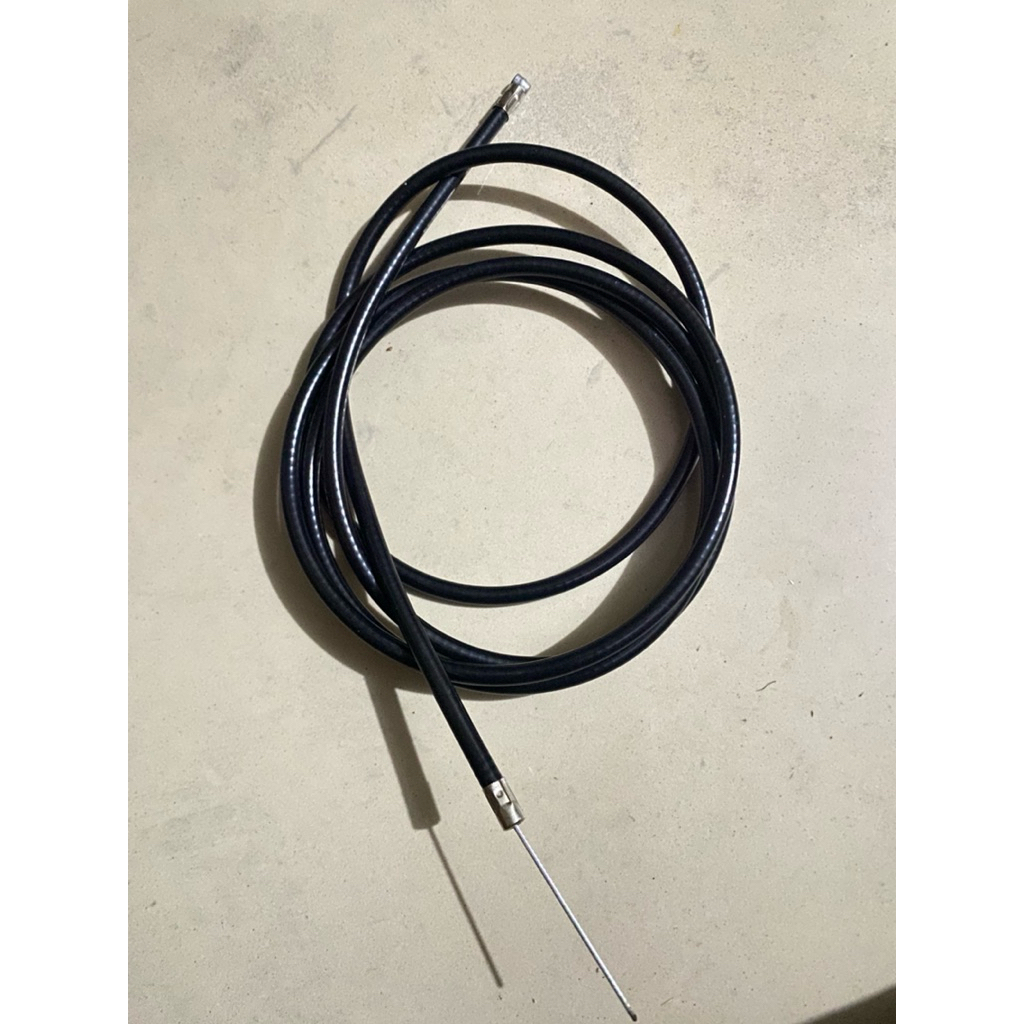 kabel luar dalam set gas vespa warna hitam