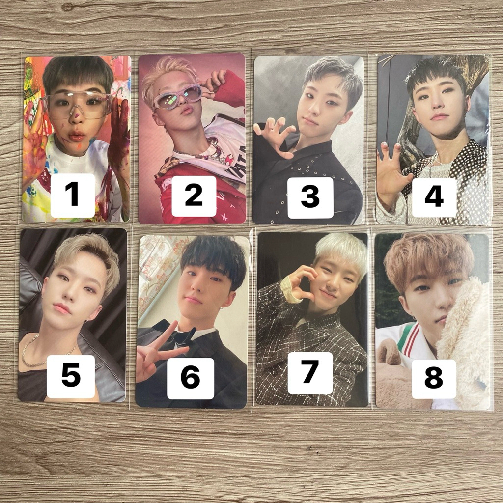 [REPRICE] SEVENTEEN HOSHI PHOTOCARD OFFICIAL svt pc scoups choi seungcheol kkuma cimumu cheol its tc