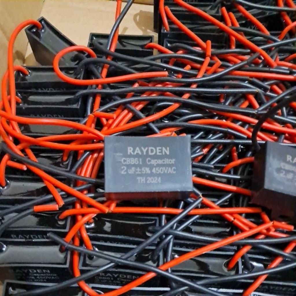 Kapasitor kipas angin CBB61 1,5UF 2,5UF 3UF