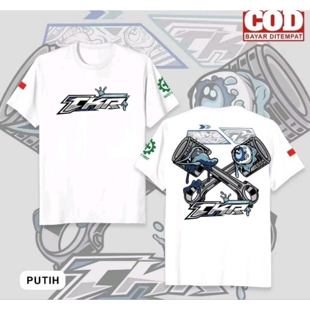 KAOS TKR OTOMOTIF 100% COTTON 24 S