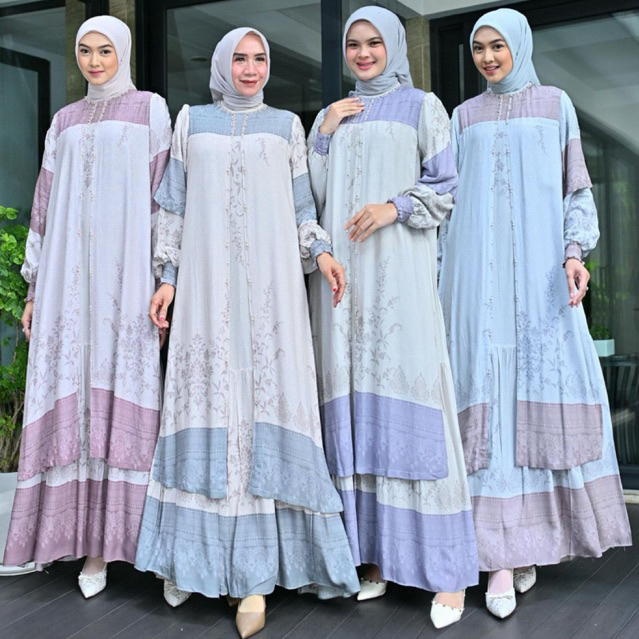 Terbaru Gamis Hari Raya Premium Ayou Mizzura by Winayu Butik