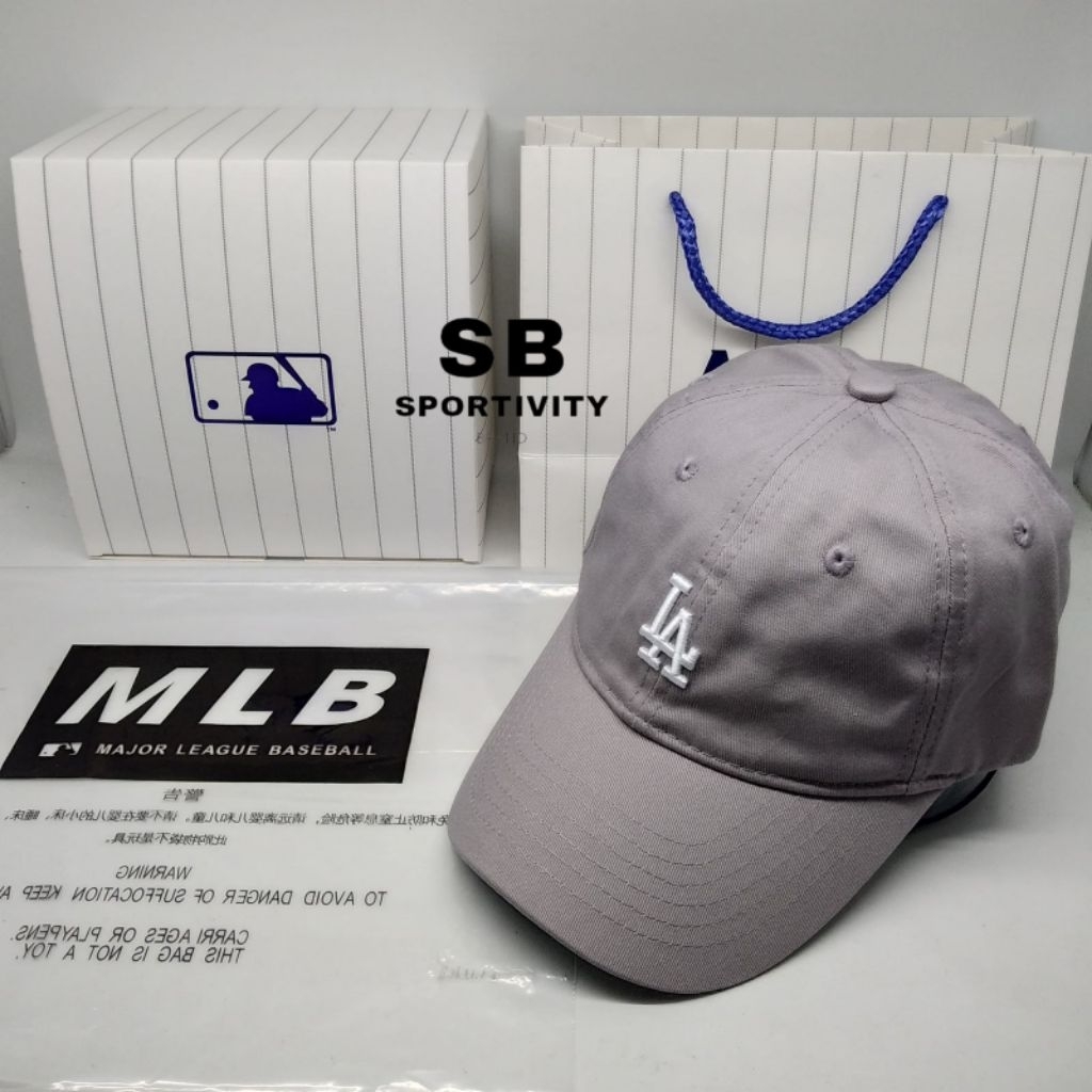 C-048 Topi MLB Cap Baseball LA S Vintage Grey