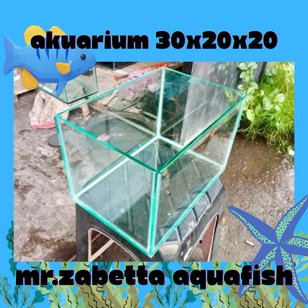 akuarium aquarium 30x20x20