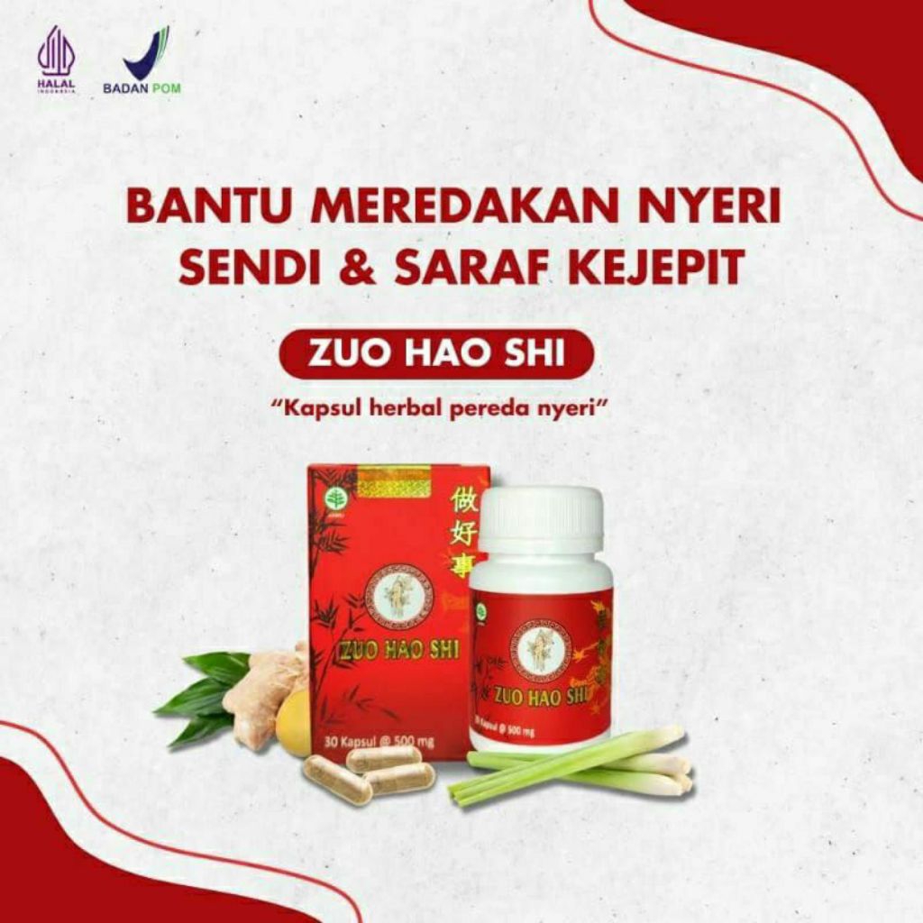 Zuo Hao Shi Original 100% Obat Herbal Cina Untuk Syaraf Kejepit Dan Nyeri Sendi Herbal BPOM