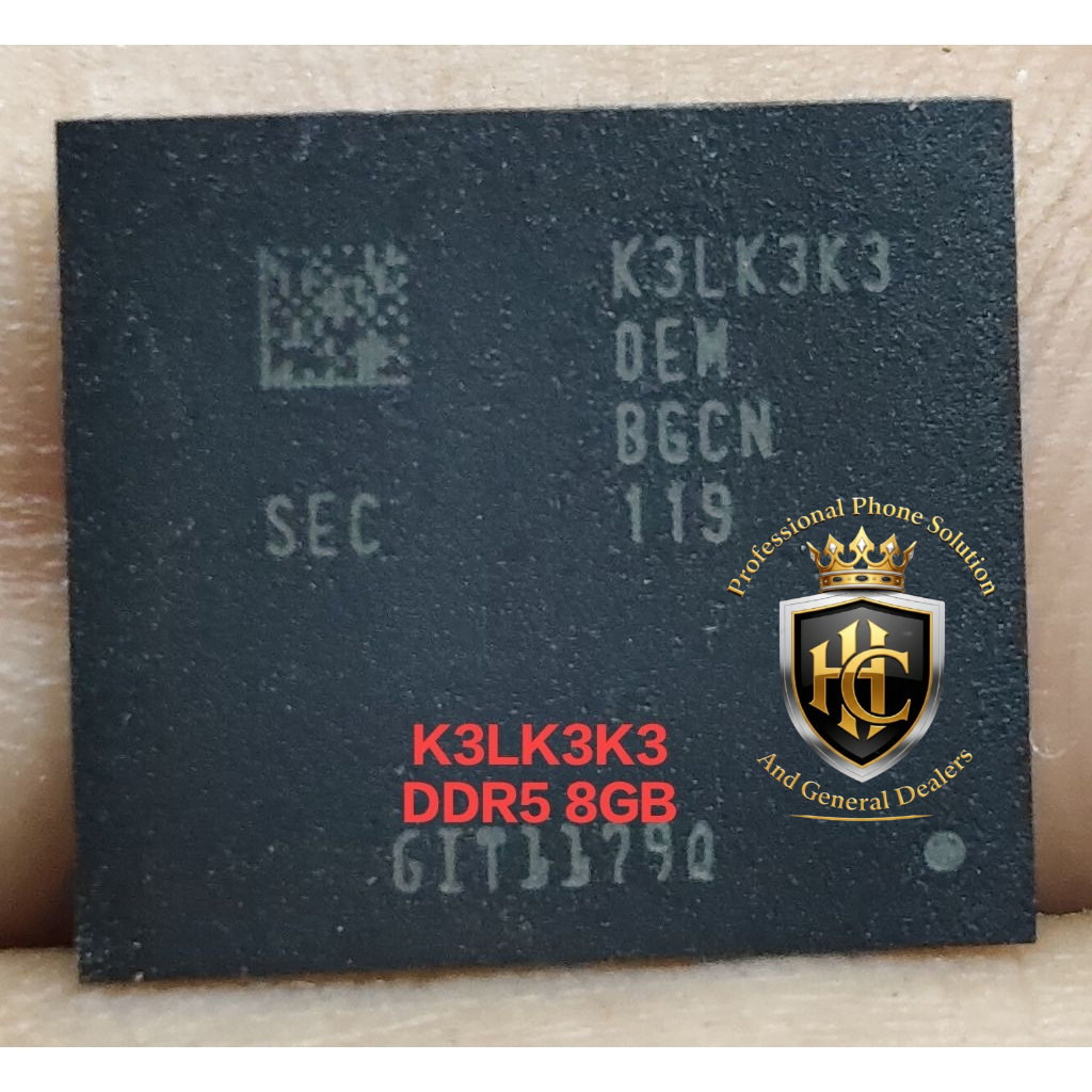 IC RAM K3LK7K7-8GB LPDDR5X ORIGINAL NEW TESTED PENGIRIMAN CEPAT BEST QUALITY